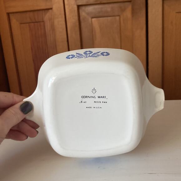 Vintage Corningware “Blue Cornflower” P-41 Petite Pan - Picture 7 of 8